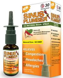 Sinus Plumber Pepper & Horseradish Nasal Spray